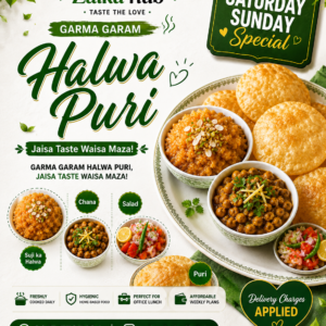 Halwa Puri Nashta