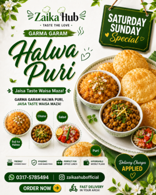 Halwa Puri Nashta